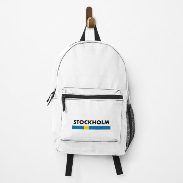 Item preview, Stockholm Flag Minimalist designed and sold by RetroDesignss.