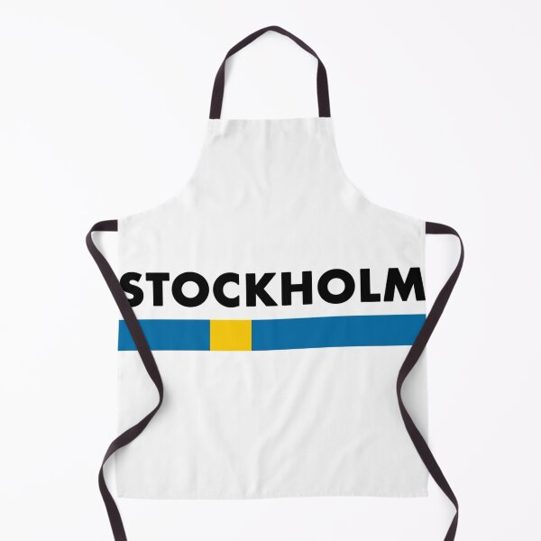 Item preview, Stockholm Flag Minimalist designed and sold by RetroDesignss.