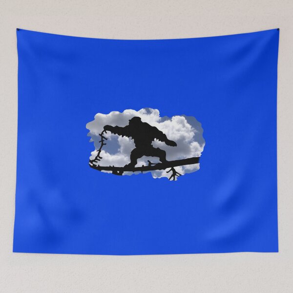 Item preview, Everest Yeti dude with black shadow background designed and sold by Sharilea.