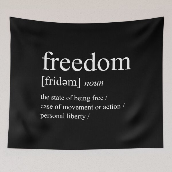 Item preview, Freedom - definition designed and sold by Silly Lily.