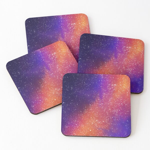 Item preview, Orange Nebula Galaxy Art designed and sold by ArtfulBonBon.