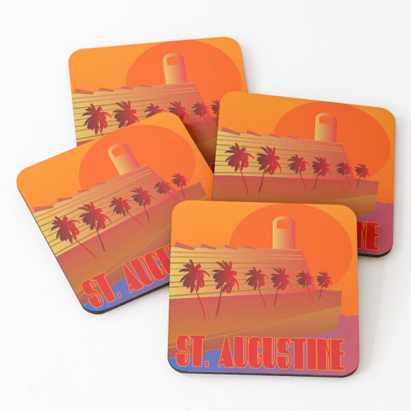 Item preview, St. Augustine Fort at Sunrise designed and sold by EdwardMonet.