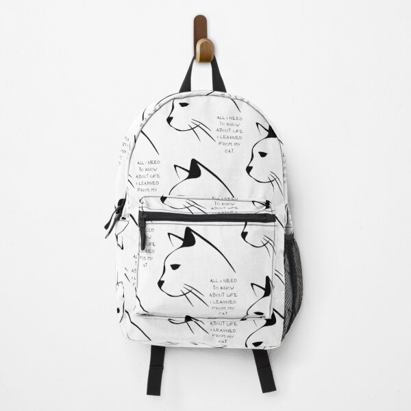 Item preview, All I Need To Know About Life I Learned From My Cat designed and sold by sucinatsangg.