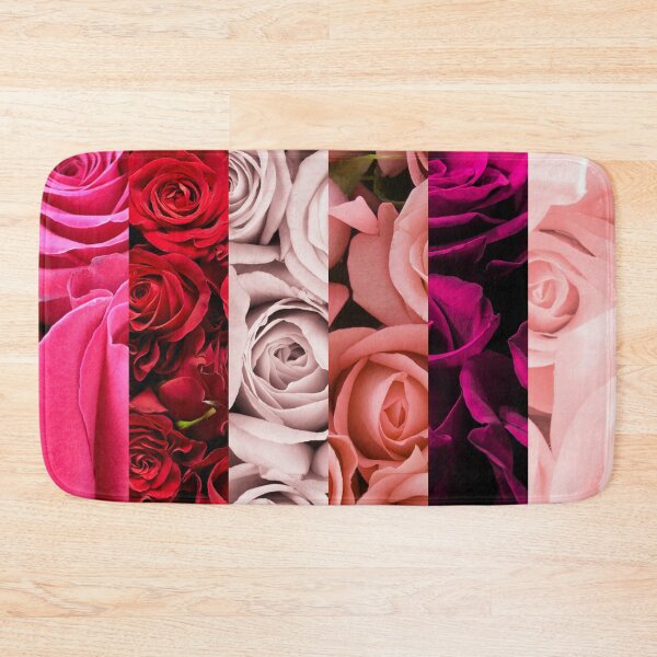 Item preview, Roses Red Pink in Every Color Collage designed and sold by Designs24U.