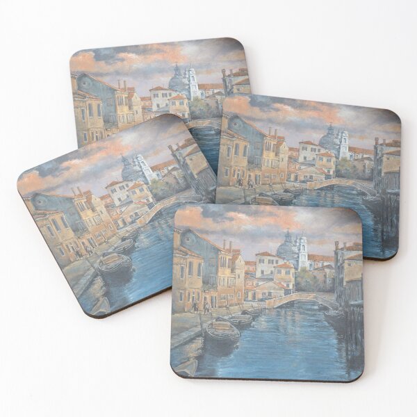 Item preview, Venice, Italy Gondolas Canals at Sunset Fine Art designed and sold by Shadowlight21.