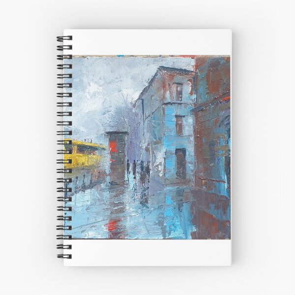 Item preview, Yellow tram in rainy Budapest designed and sold by SiposLorandArt.