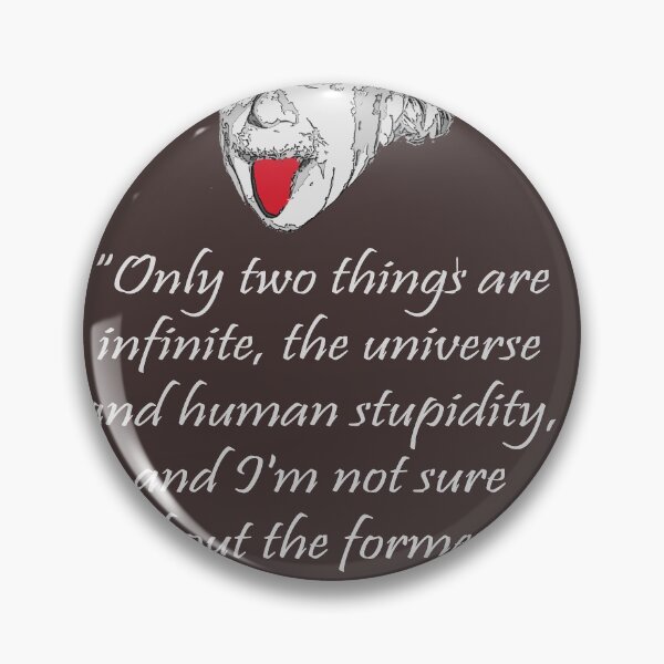 Item preview, Einstein Stupidity Quote designed and sold by TeeShirtsLive.