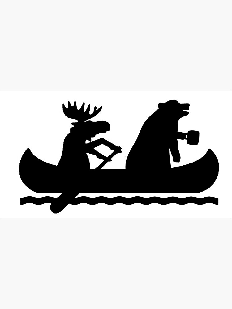  GRAPHICS & MORE Lodge Tribal Bear Moose Canoe Fishing