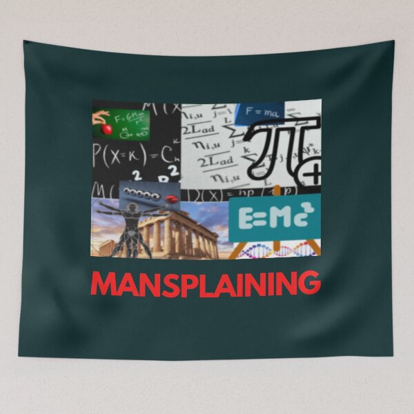 Item preview, Mansplaining designed and sold by Bravenewnormal.