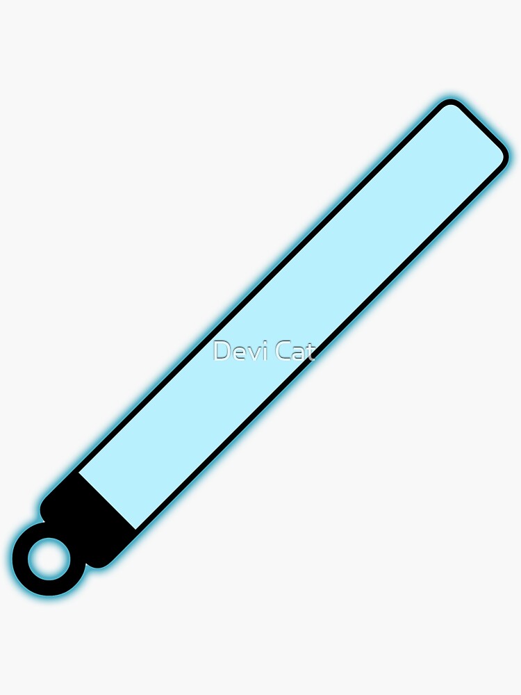 GLO BLUE Emote by devicatoutlet