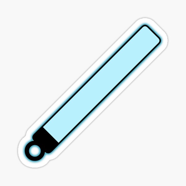 GLO BLUE Emote Sticker
