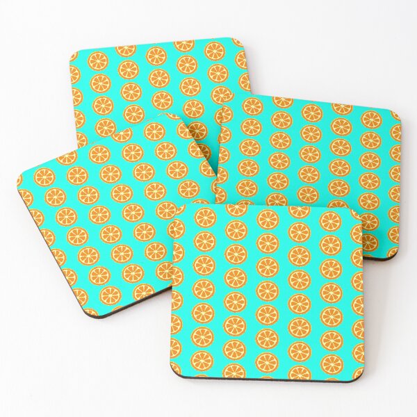 Item preview, Pixelated orange slice designed and sold by Devin Farinsky.