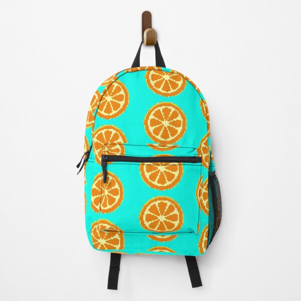 Item preview, Pixelated orange slice designed and sold by Devin Farinsky.