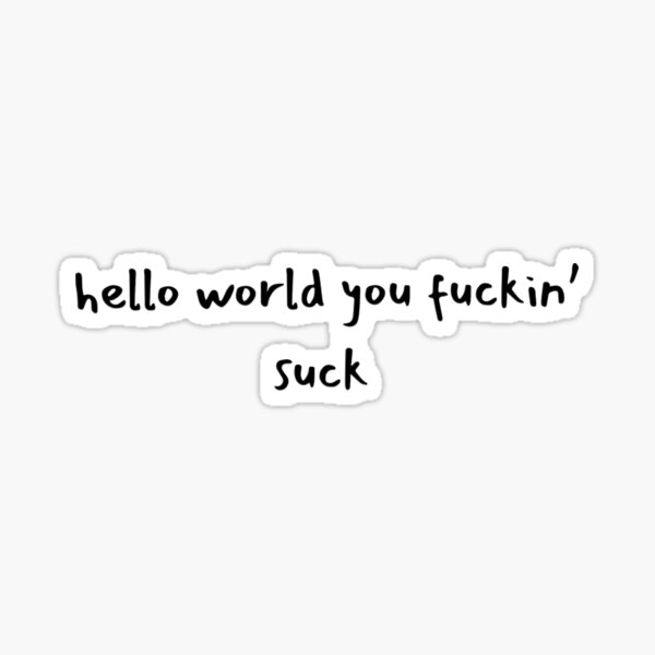 Papercuts comic text lyrics Sticker