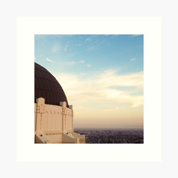 Griffith Observatory Los Angeles Art Print