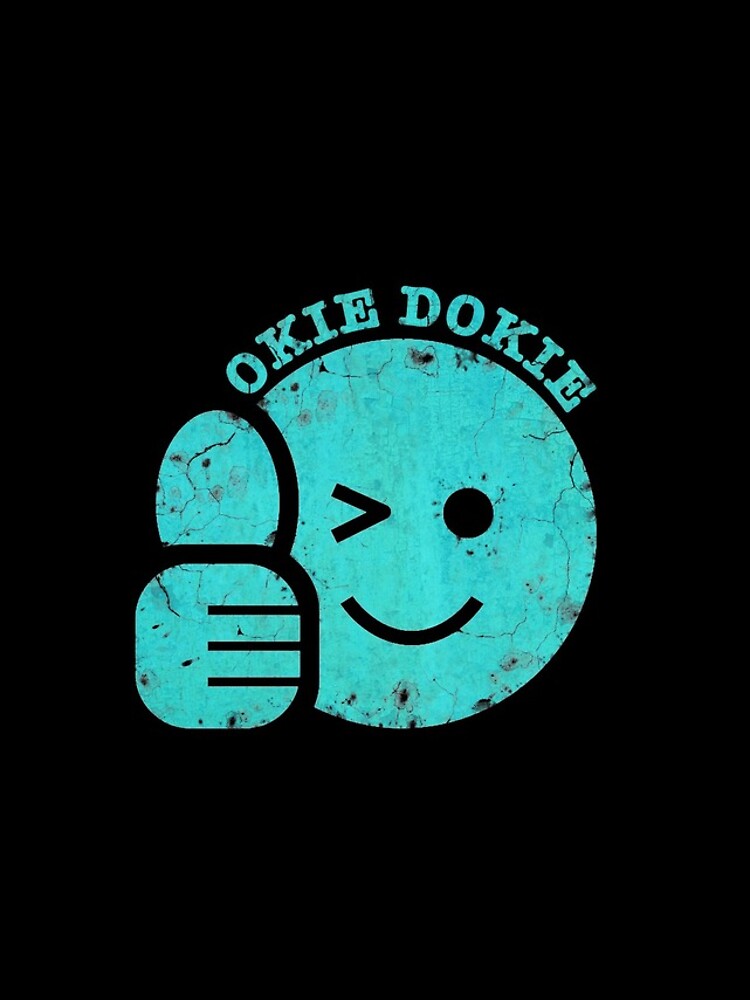 "Okie Dokie Smiley Face" iPhone Case for Sale by zingarostudios