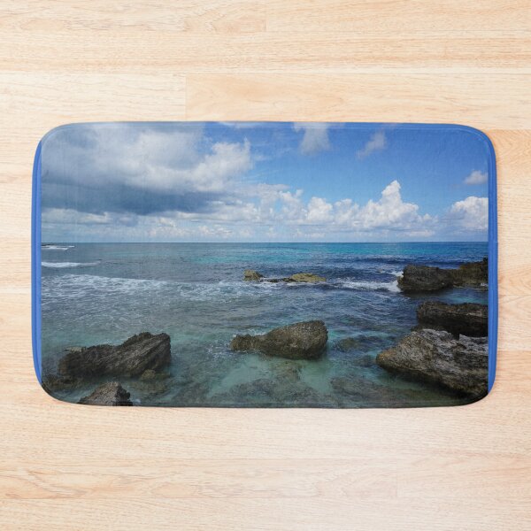 Item preview, Rock beach, rock sea, carribean ocean, carribean Mexico, Isla Mujeres, Playa Norte designed and sold by theslowdown.