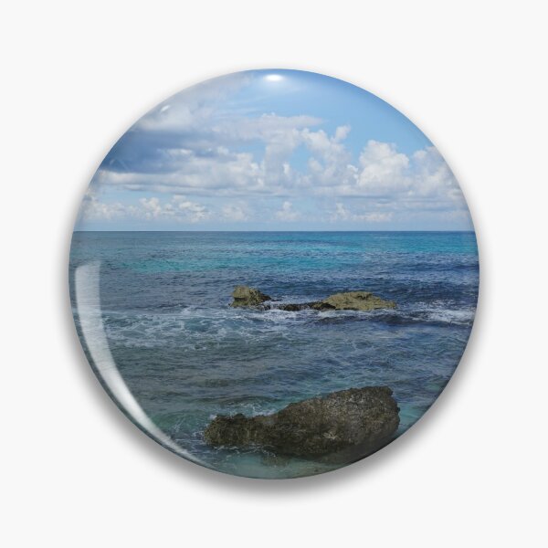 Item preview, Rock beach, rock sea, carribean ocean, carribean Mexico, Isla Mujeres, Playa Norte designed and sold by theslowdown.