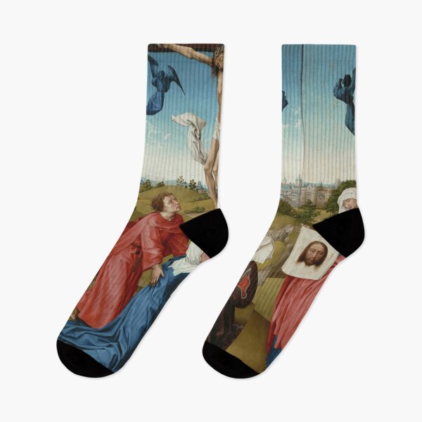 Artikelvorschau, Rogier Van Der Weyden - Kreuzigungstriptychon entworfen und verkauft von JDesigningMO.