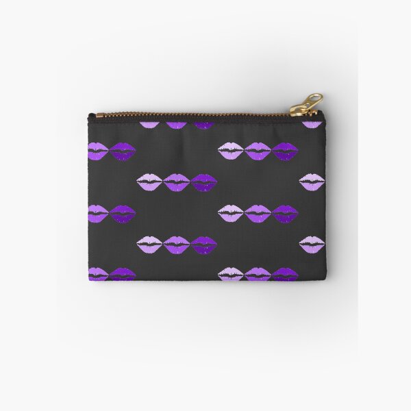 Item preview, Horizontally Stacked Purple Gradient Kiss Lips 3 Line designed and sold by byemma.