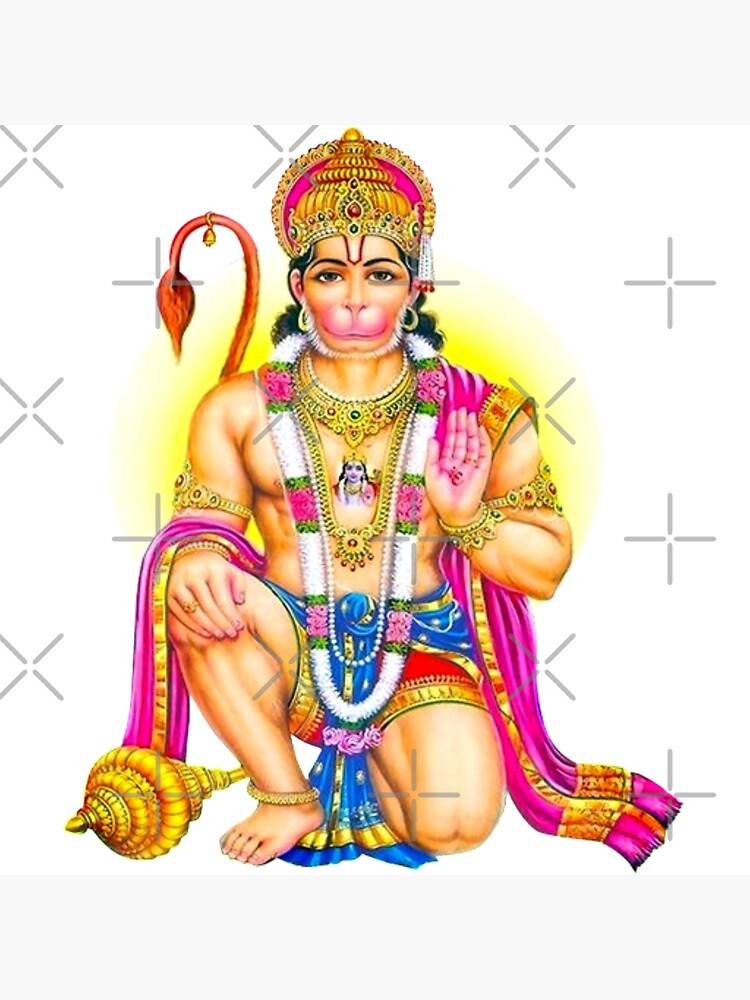 Jai Shree Ram - Hanuman Art Board Print for Sale by banothsonu