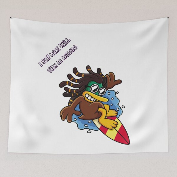 Item preview, I surf more skill than an avocado designed and sold by YACINE-MALIKI.