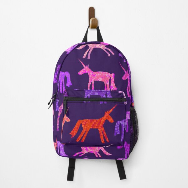 Item preview, Purple Unicorn Polka designed and sold by Nora Sawyer.
