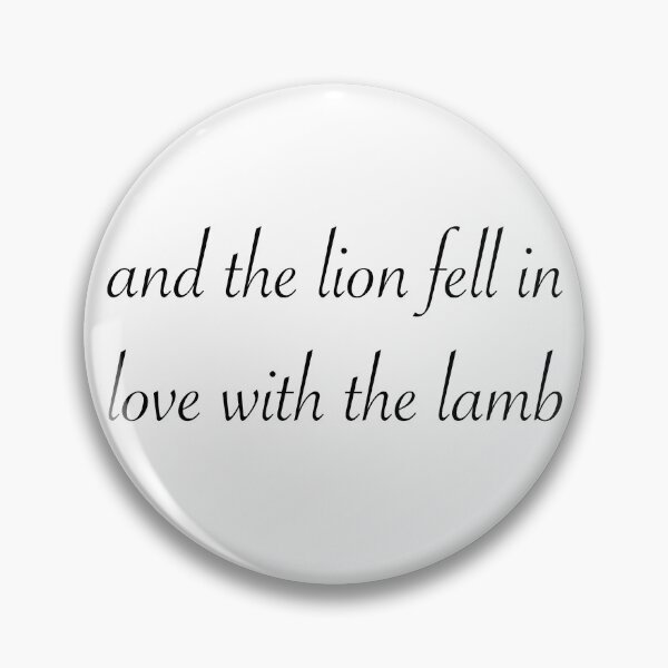 Item preview, lion and the lamb designed and sold by esmebruh.