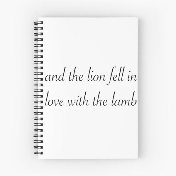 Item preview, lion and the lamb designed and sold by esmebruh.