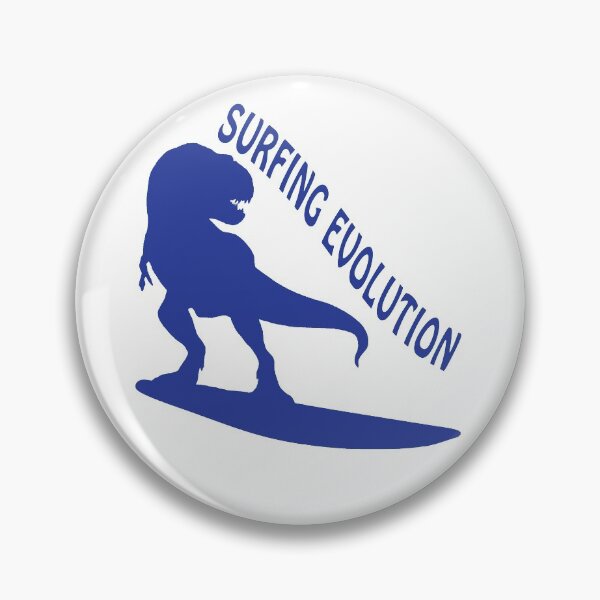 Item preview, Surfing Evolution - Dinosaurs Born To Surf designed and sold by Funkykex.