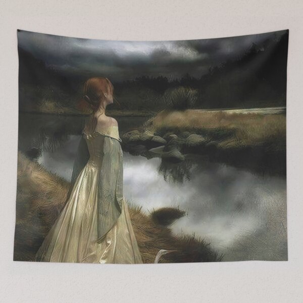 Item preview, Edward Robert Hughes - Whispers On The Wind designed and sold by JDesigningMO.