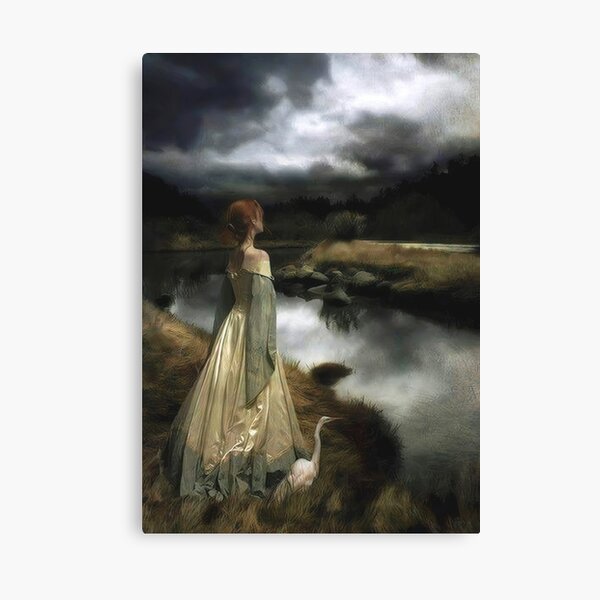 Edward Robert Hughes - Whispers On The Wind Canvas Print