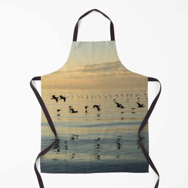Item preview, Flying Bird Ribbons - Cormorant Flocks and Ripplets designed and sold by Georgia Mizuleva.