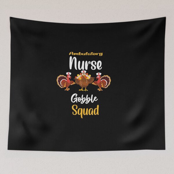 Item preview, aide nurse gobble squad -turkey thanksgiving designed and sold by 0umStore.