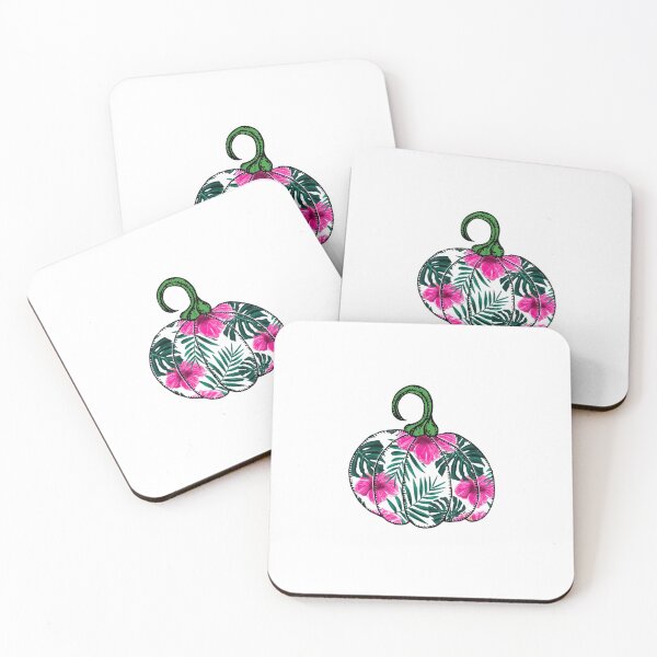 Item preview, Tropical Hibiscus Flower Pumpkin designed and sold by gillys.