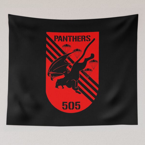 Item preview, Red Skies 505th Parachute Infantry Regiment Vietnam era inspired  designed and sold by SoapPartyStudio.