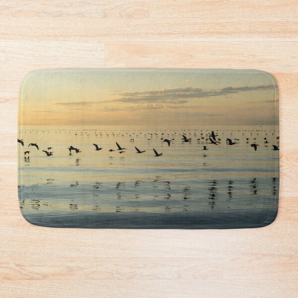 Item preview, Flying Bird Ribbons - Cormorant Flocks and Ripples designed and sold by Georgia Mizuleva.
