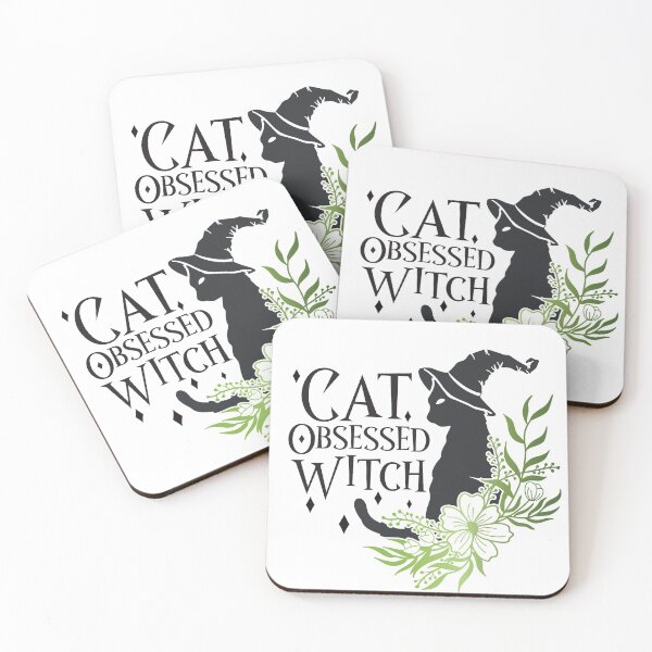Item preview, Cat Obsessed Witch - Halloween designed and sold by LarrysDesigns.