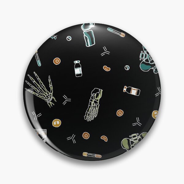 Item preview, Rheumatology on Black designed and sold by Hodgepodge Bricolage.