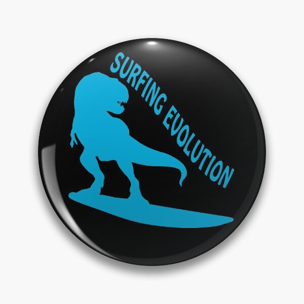 Item preview, Surfing Evolution - Dinosaurs Born To Surf designed and sold by Funkykex.