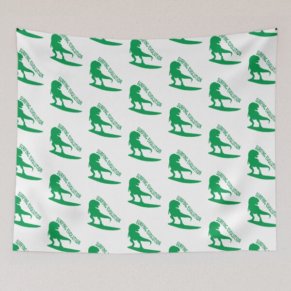 Item preview, Surfing Evolution - Dinosaurs Born To Surf designed and sold by Funkykex.
