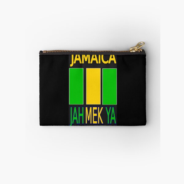 Item preview, Jamaican Saying - Jah Mek Yah Black Sticker designed and sold by DzinesByEarle.