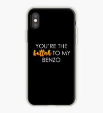 You're the Buttah to my Benzo-- White iPhone Case