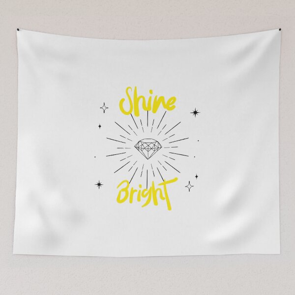 Item preview, Shine Bright - Diamond (light) designed and sold by Quirkdom.