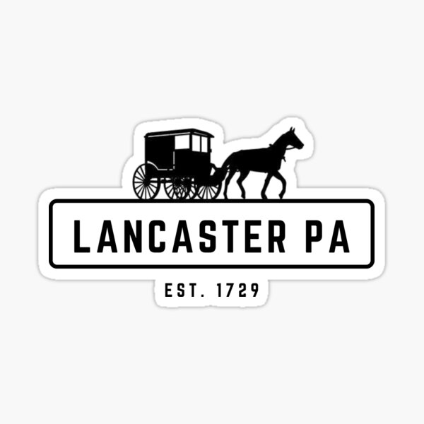 Lancaster Established  Sticker