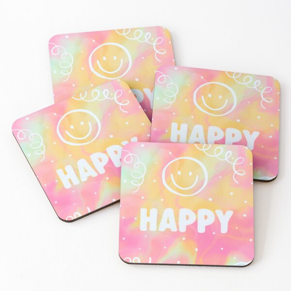 Item preview, Happy Cute face Kawaii Colorful designed and sold by trajeado14.