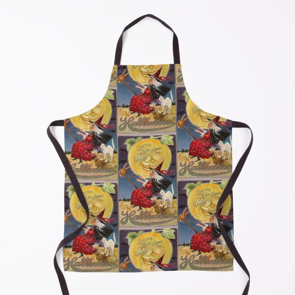 Item preview, Vintage Halloween Witch Full Moon designed and sold by Retro Salt.