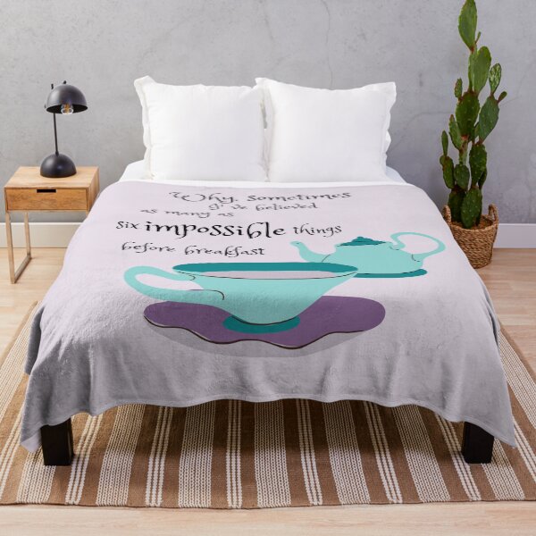 Item preview, Why, Sometimes I've Believed As Many As Six Impossible Things Before Breakfast designed and sold by bittes.
