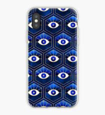 Blaue Augen iPhone-Hülle & Cover