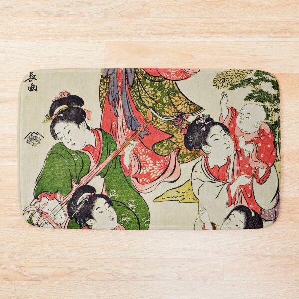 Item preview, Chrysanthemum festival, from the series "Precious Children’s Games of the Five Festivals (Kodakara gosetsu asobi)" designed and sold by brushandframes.